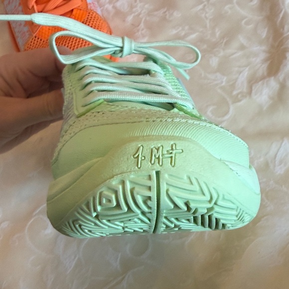 Nike Kids Colorblock Sneakers - Orange & Mint - Picture 10 of 12